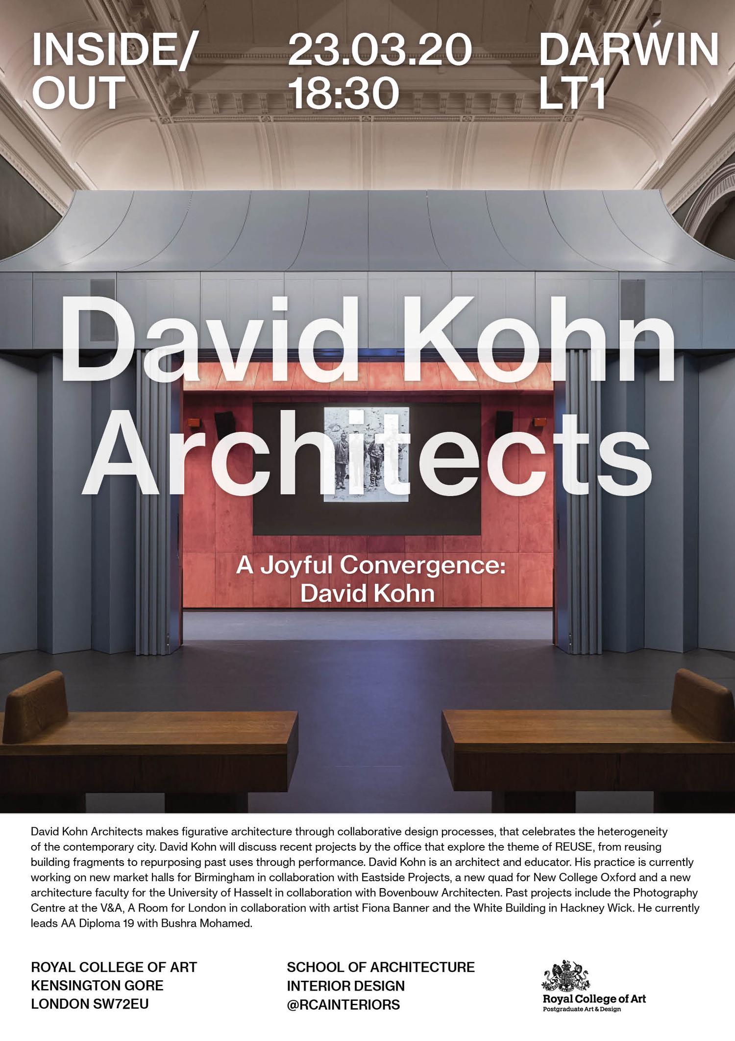 David Kohn Architects poster (Architecture)