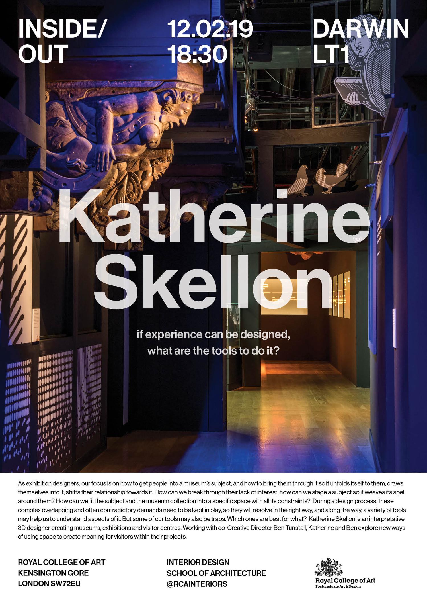 Katherine Skellon poster (Exhibition Design)