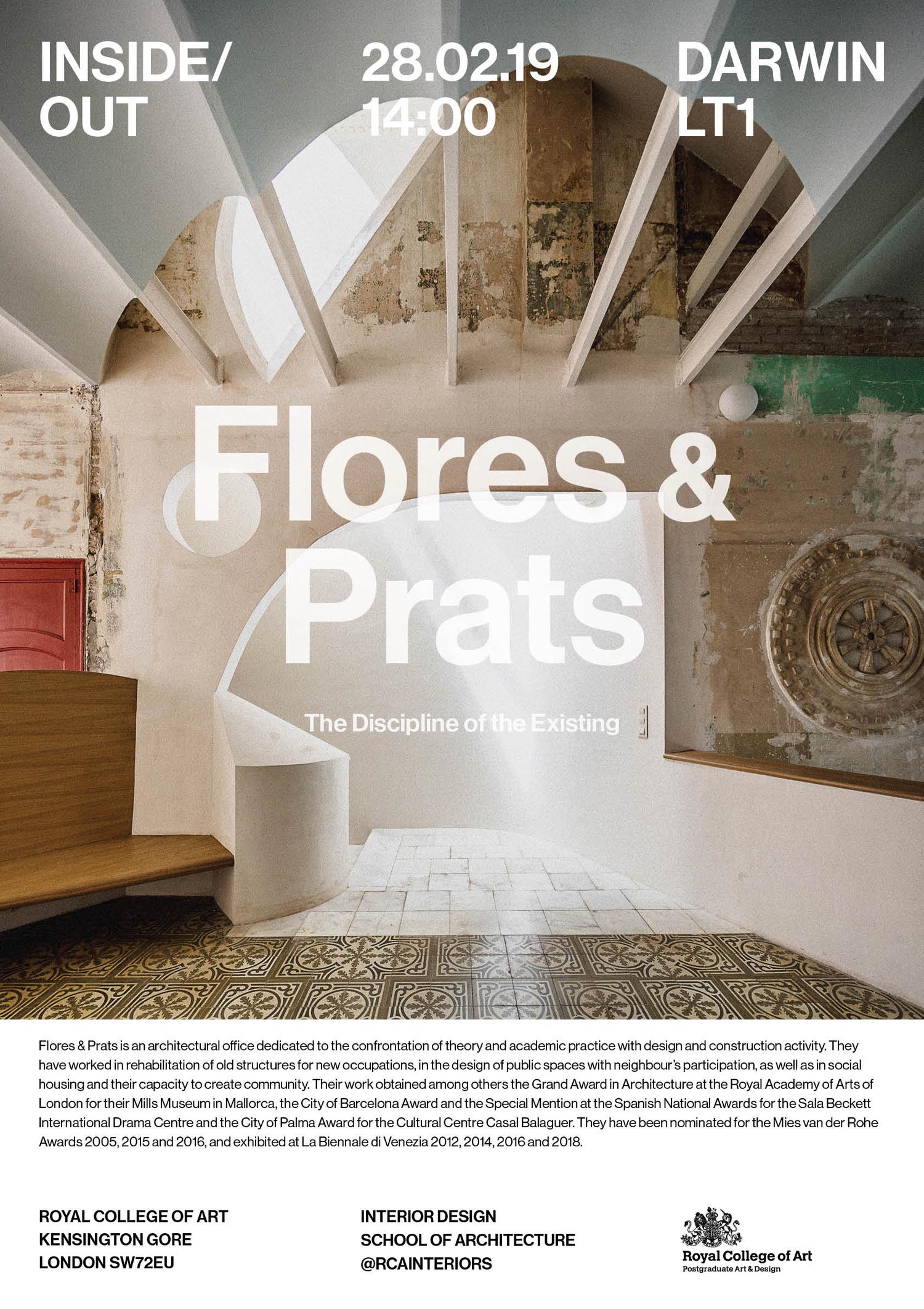 Flores & Prats poster (Architecture)